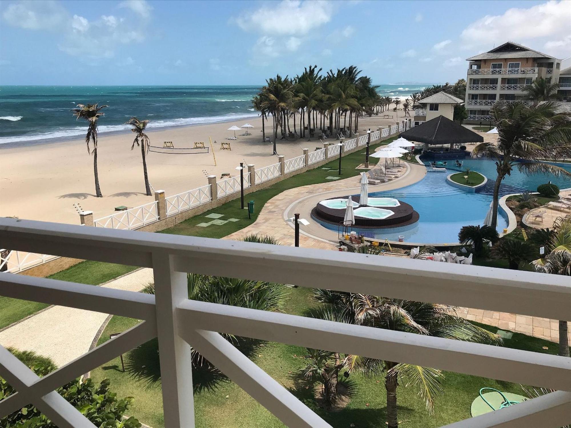 Portamaris Duplex Frente Mar, Viizinho Ao B Park Apartment Aquiraz Bagian luar foto