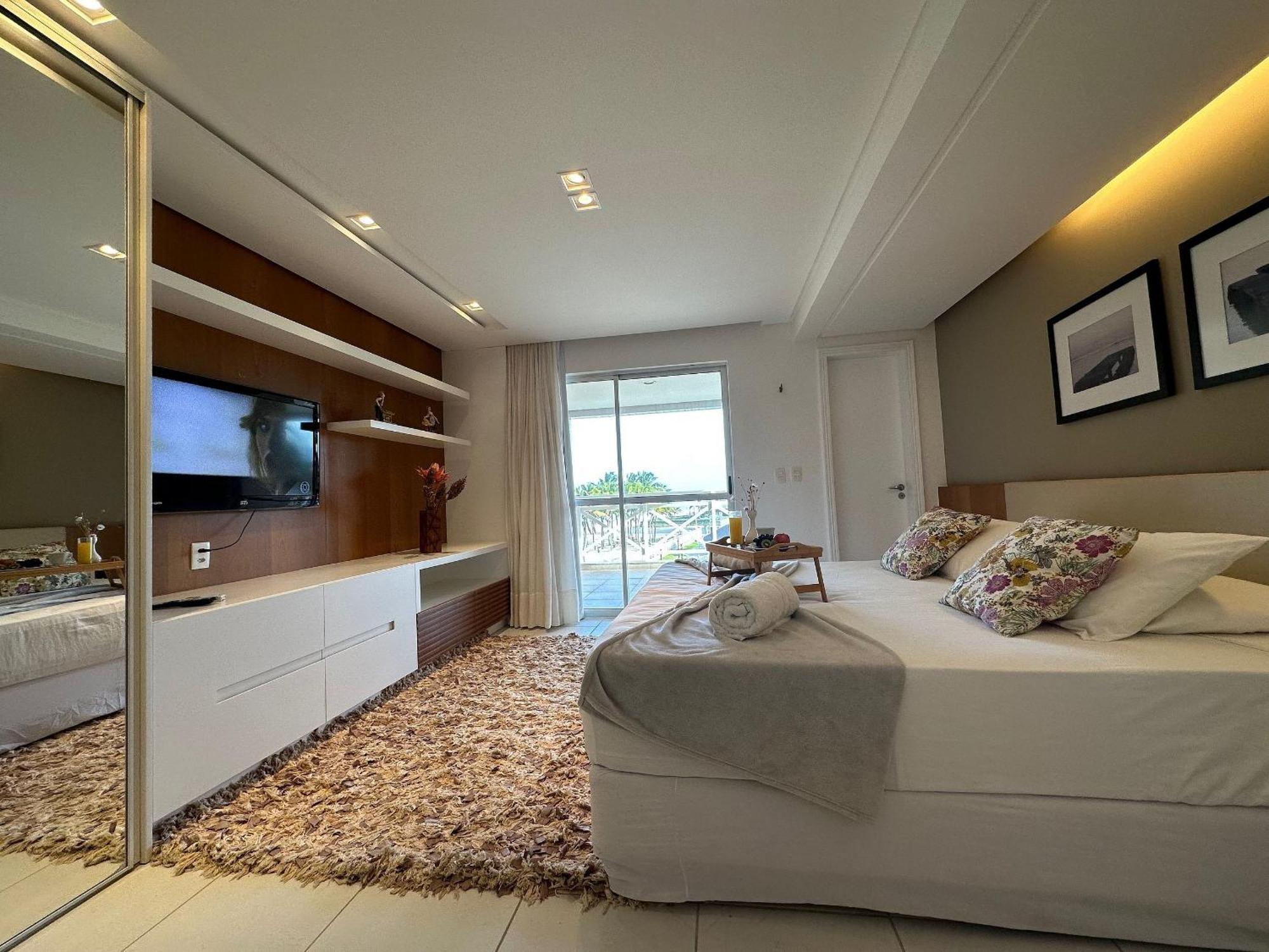 Portamaris Duplex Frente Mar, Viizinho Ao B Park Apartment Aquiraz Bagian luar foto