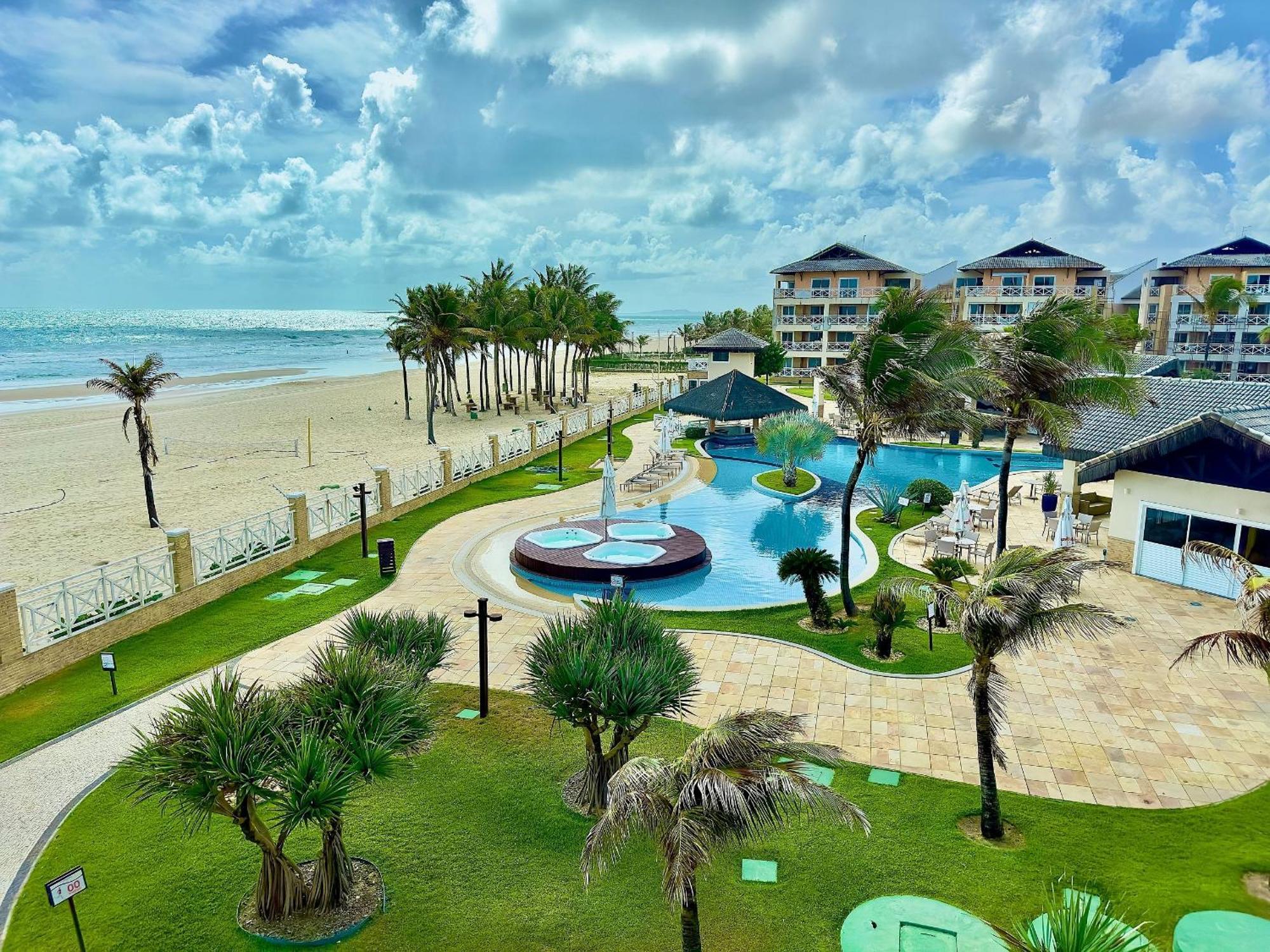 Portamaris Duplex Frente Mar, Viizinho Ao B Park Apartment Aquiraz Bagian luar foto